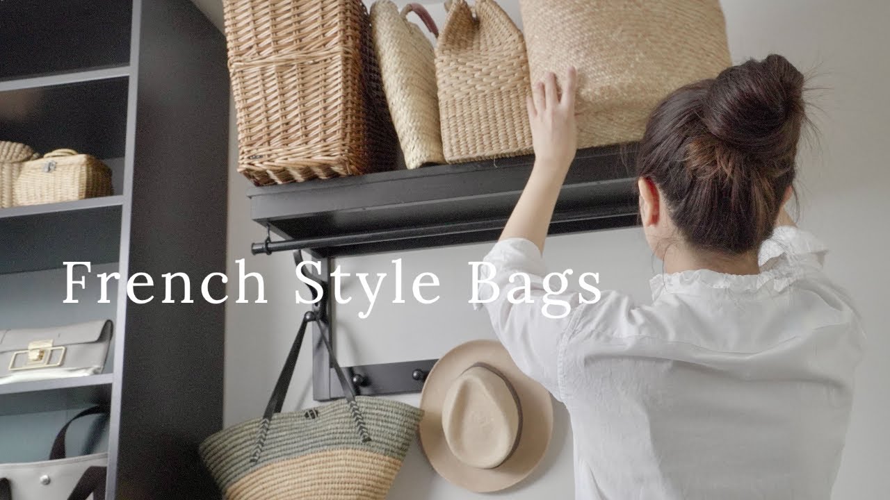 French style classic/Timelessly loved basket bag/Eco bag