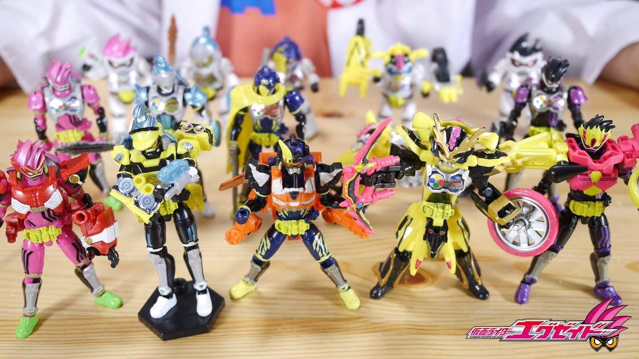 装動】第3弾もスゴイ！5人のライダーが一気にレベル3へ！食玩 装動