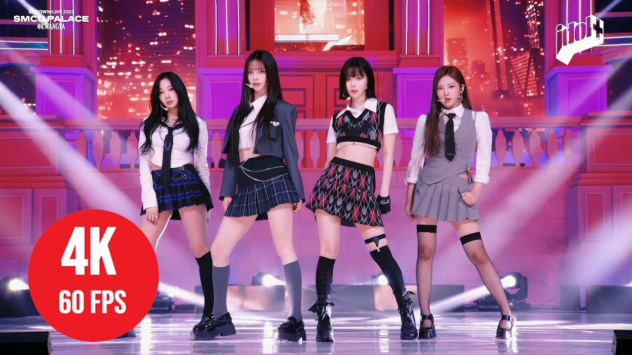 4K LIVE ] aespa - Girls - (230101 idolplus SMTOWN LIVE 2023) - YouTube