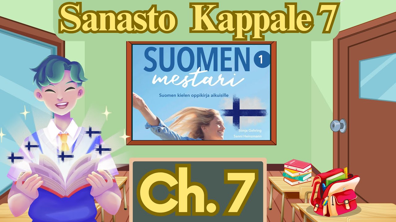 🇫🇮 Learn Finnish Vocabulary– Suomen Mestari 1, Chapter7