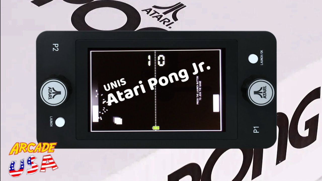 Atari Pong Jr.! (Unis - Arcade1up) - YouTube