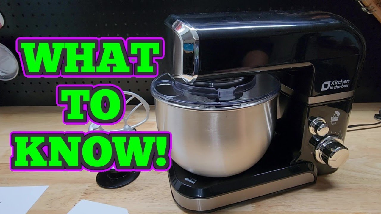 Why I Went With This Kitchen In The Box Mixer! - YouTube