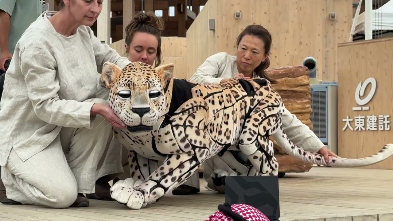 大阪・関西万博 サウジアラビア ナショナルデー アラビアヒョウ