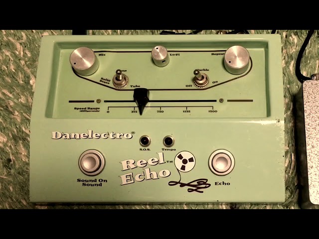 Danelectro DTE-1 REEL ECHO | Sound Check【魔法の箱研究所】 - YouTube