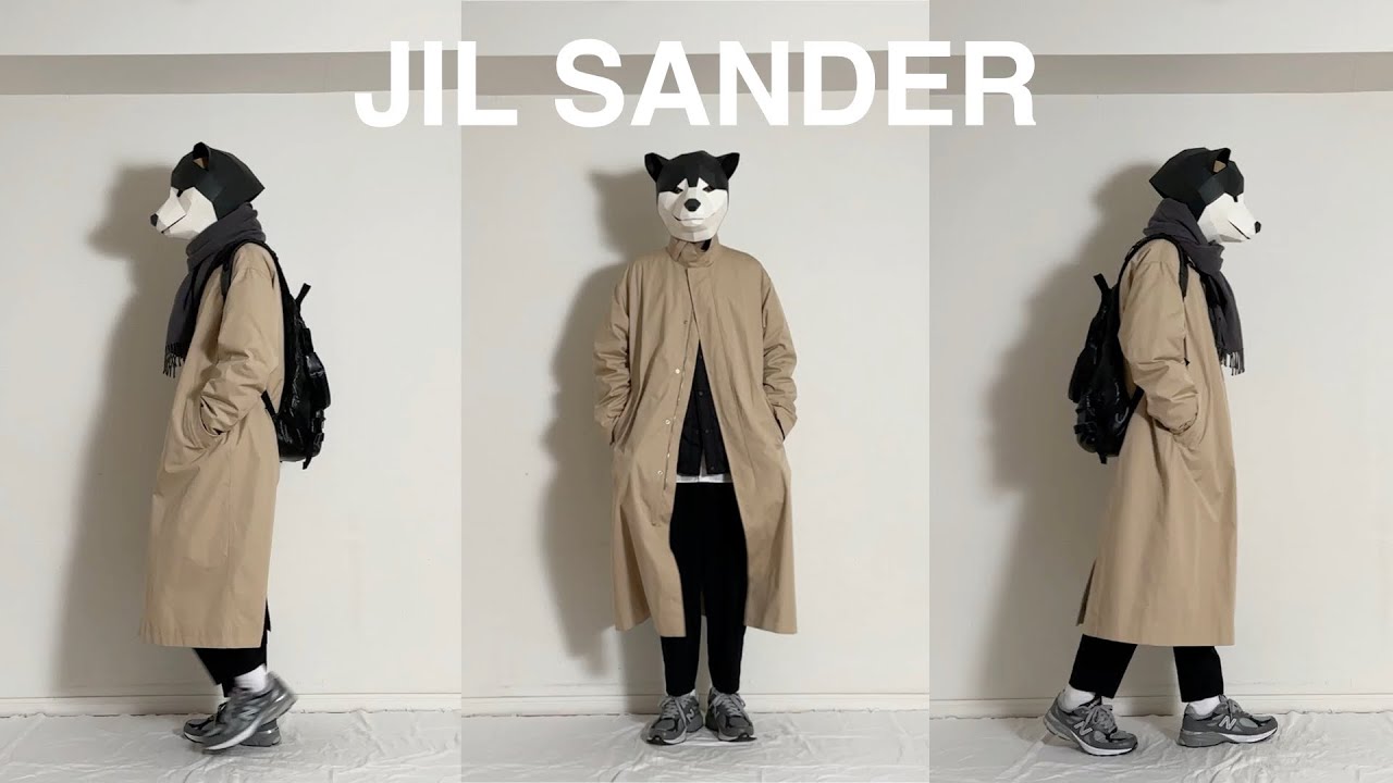 JIL SANDER（ジルサンダー）、スタンドカラーコート。あるミニマリスト
