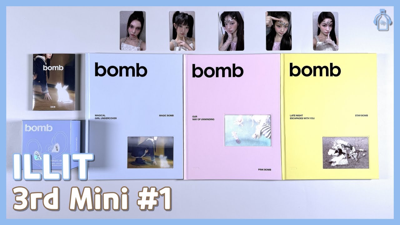 ILLIT | bomb | 3rd Mini Album Part.1 | Pop-up Lucky Draw (2025-06