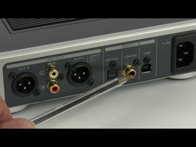 TEAC UD-H01 DAC with USB for PC/Mac (XLR, optical/coaxial) - YouTube