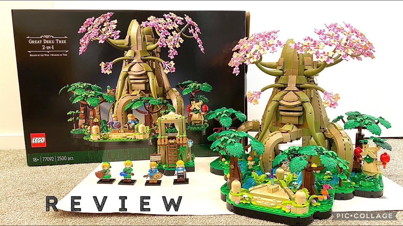 2024 LEGO The Legend of Zelda 77092 Great Deku Tree 2-in-1 REVIEW