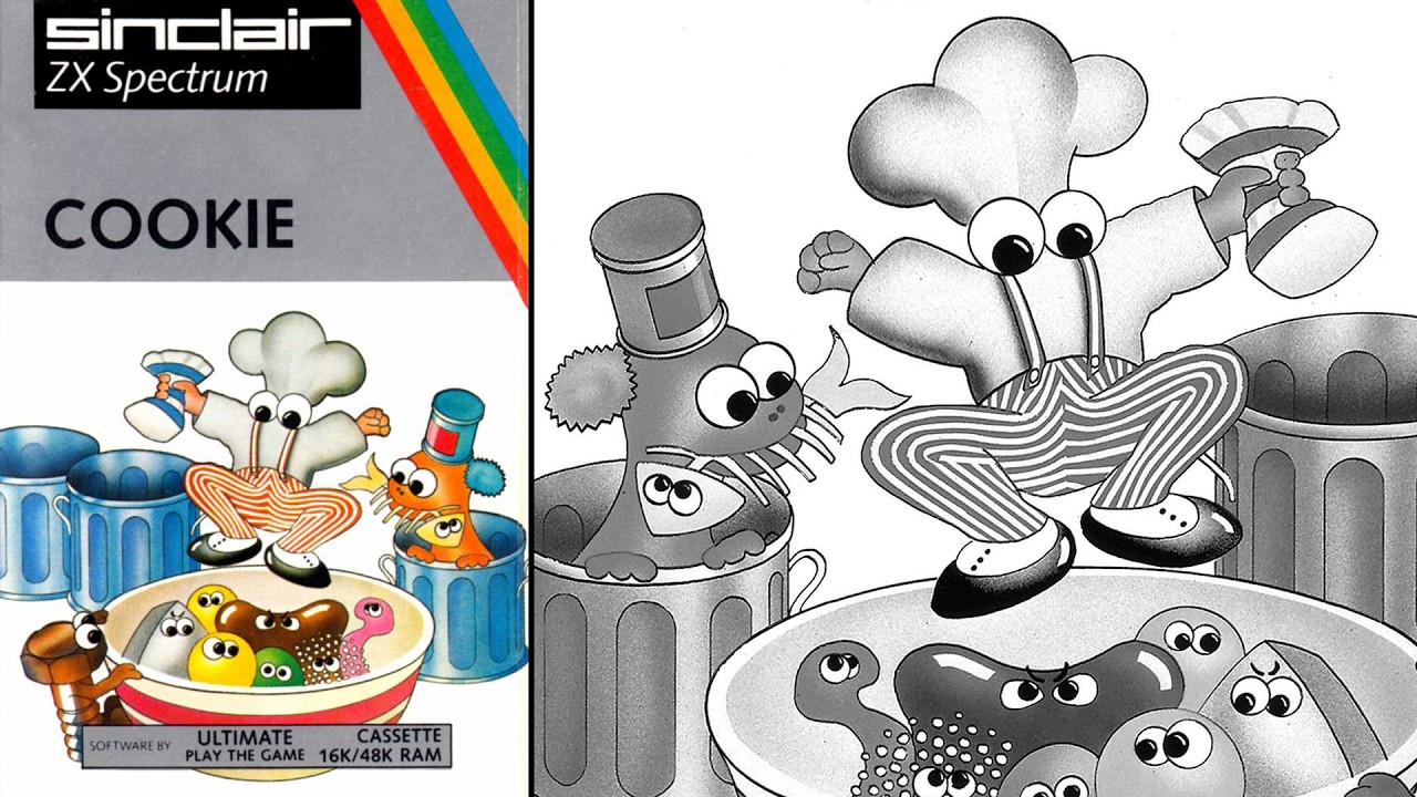 Cookie [1983] ZX Spectrum Runplay - YouTube