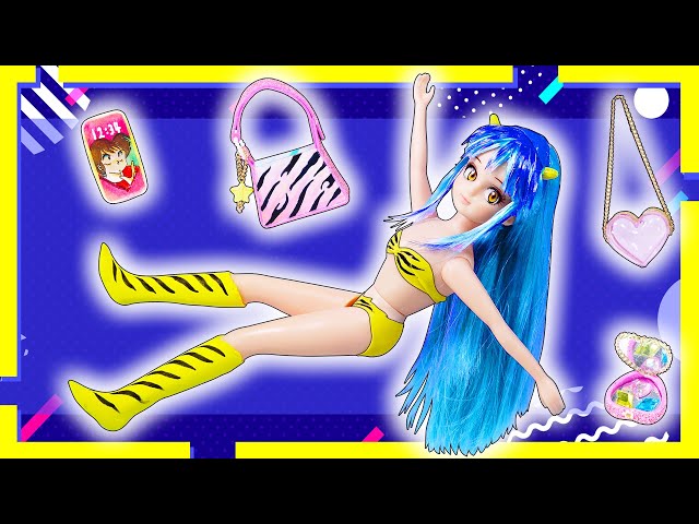 Licca-chan⭐Lum-chan❤️ Urusei Yatsura Remake DIY Transformation