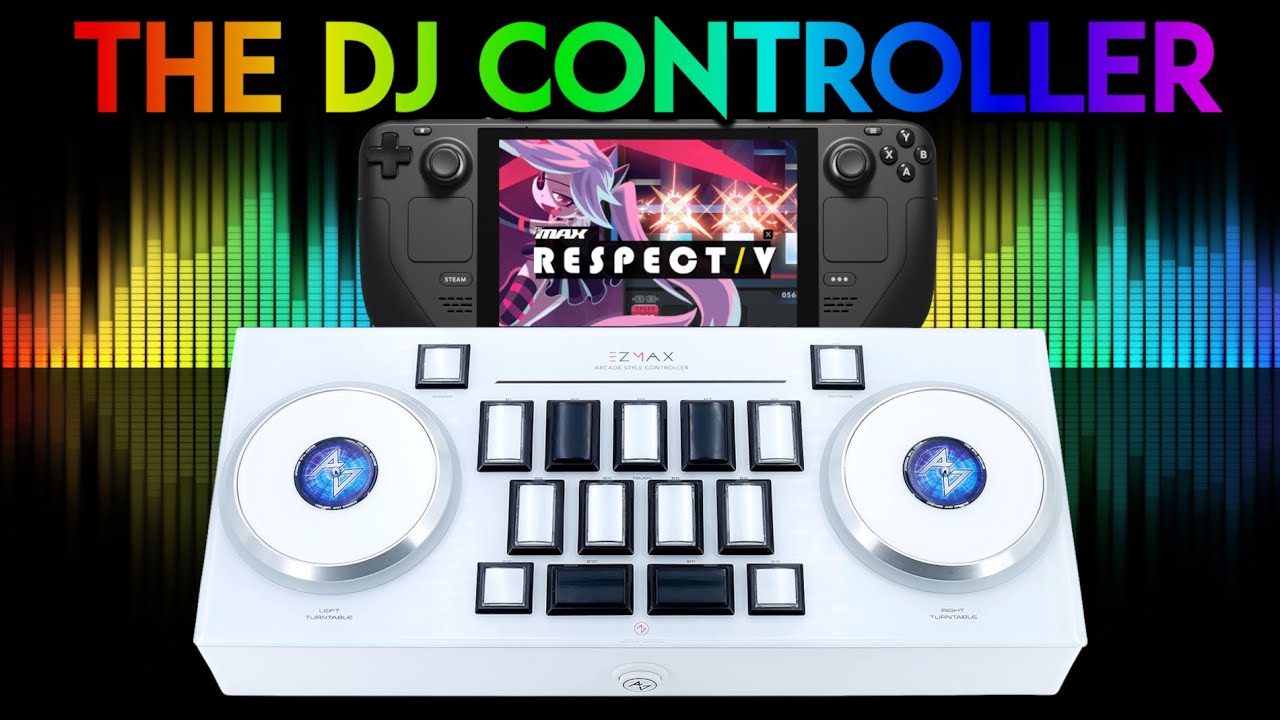 The MOST immersive way to play rhythm games on Steam Deck! - DJ