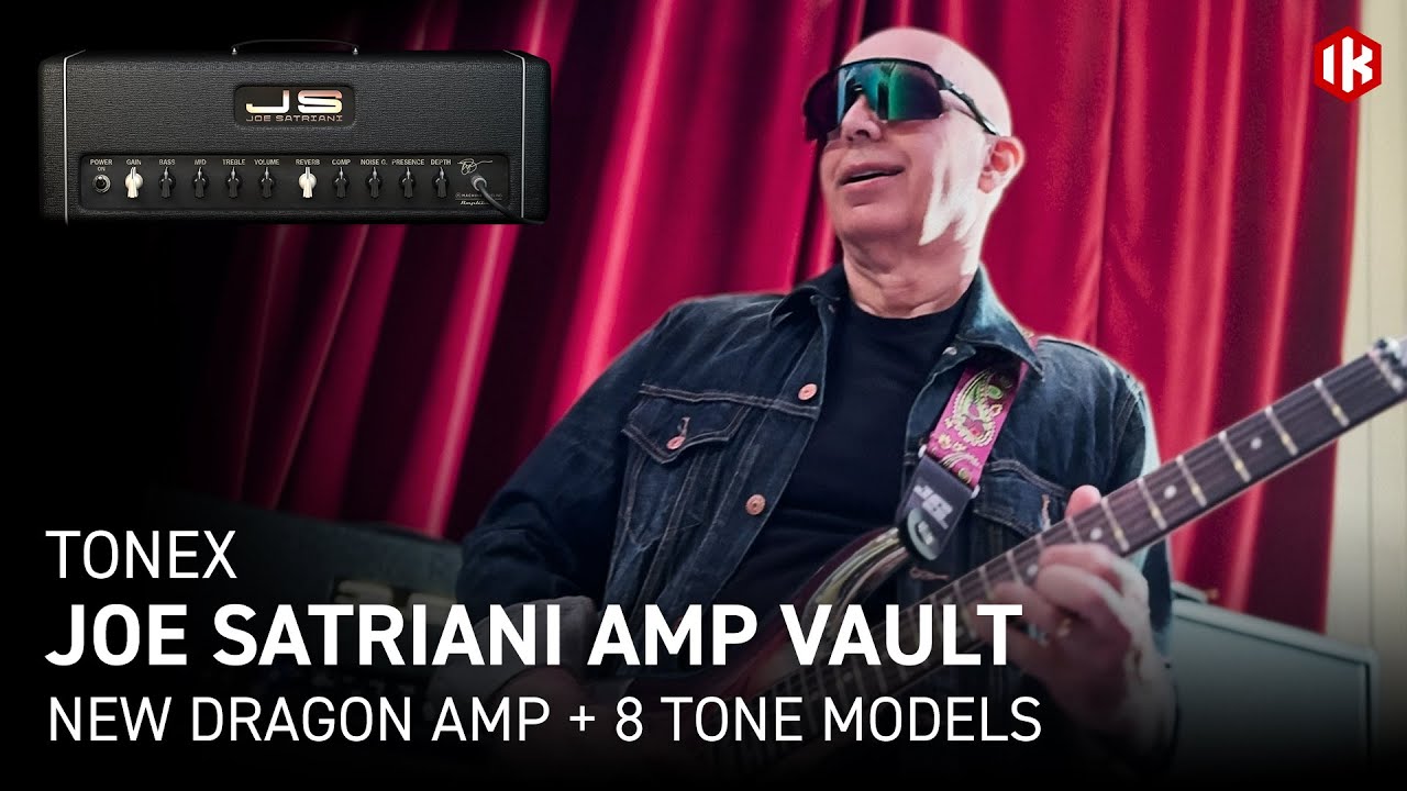 プラグイン・エフェクト 「Joe Satriani Amp Vault」 | SONICWIRE