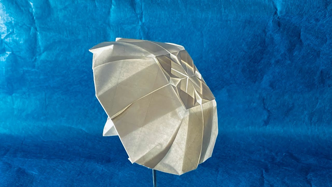 Origami】Jellyfish How to fold 【折り紙】ミズクラゲの折り方 - YouTube