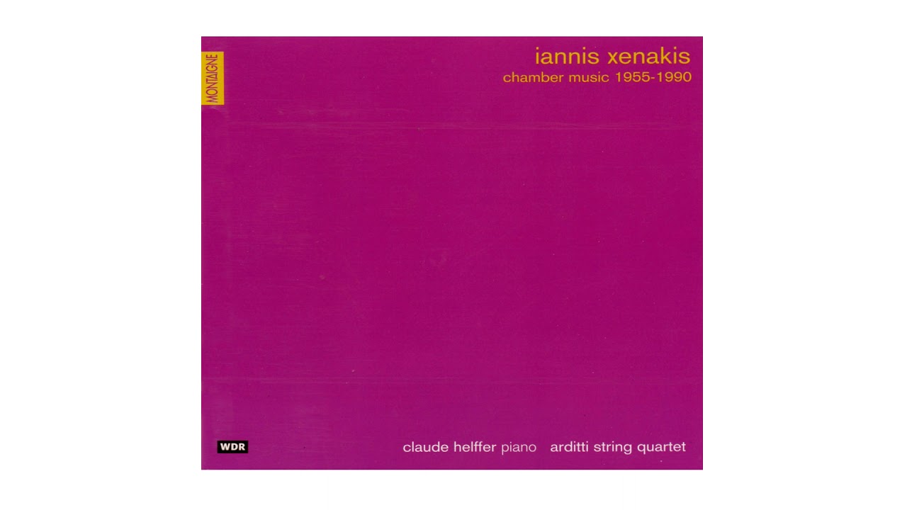 Iannis Xenakis – Chamber Music 1955-1990 (CD 1) - YouTube