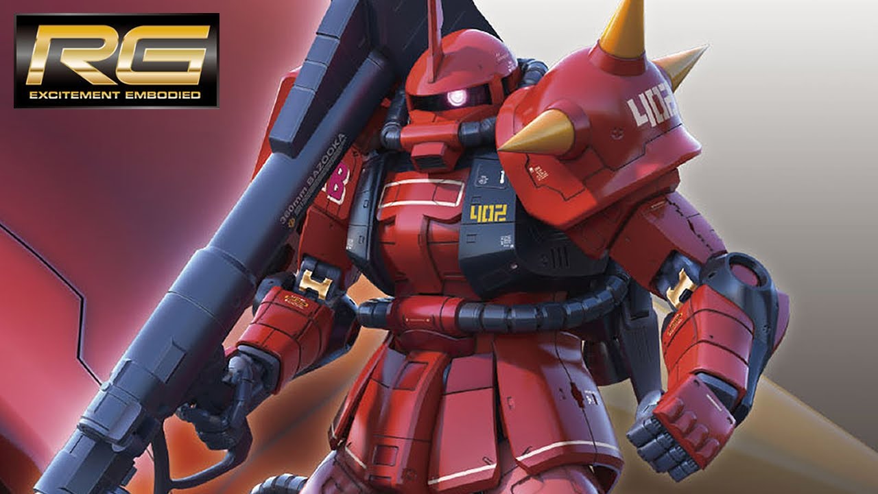 ガンプラ「RG 1/144 ジョニー・ライデン専用ザクⅡ(MS-06R-2 JOHNNY