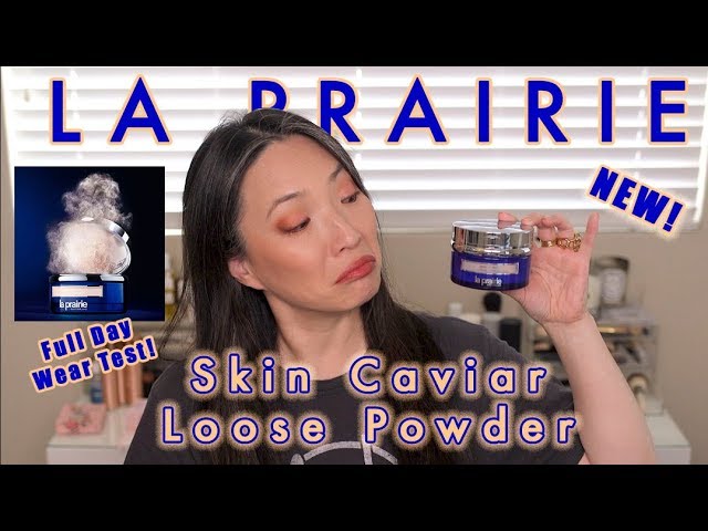 LA PRAIRIE - Skin Caviar Loose Powder Full Day Wear Test - YouTube