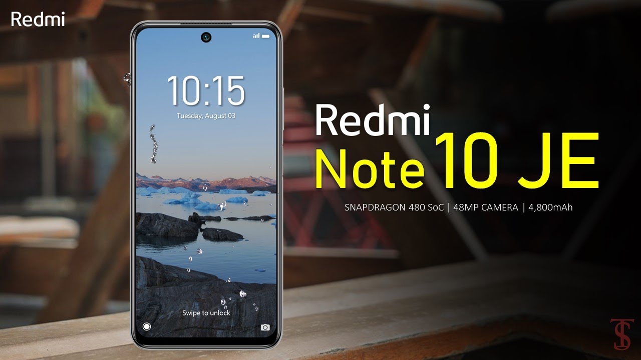 Redmi Note 10 JE Price, Official Look, Design, Camera