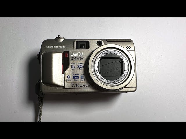 Olympus C 70 Zoom Digital Camera - YouTube