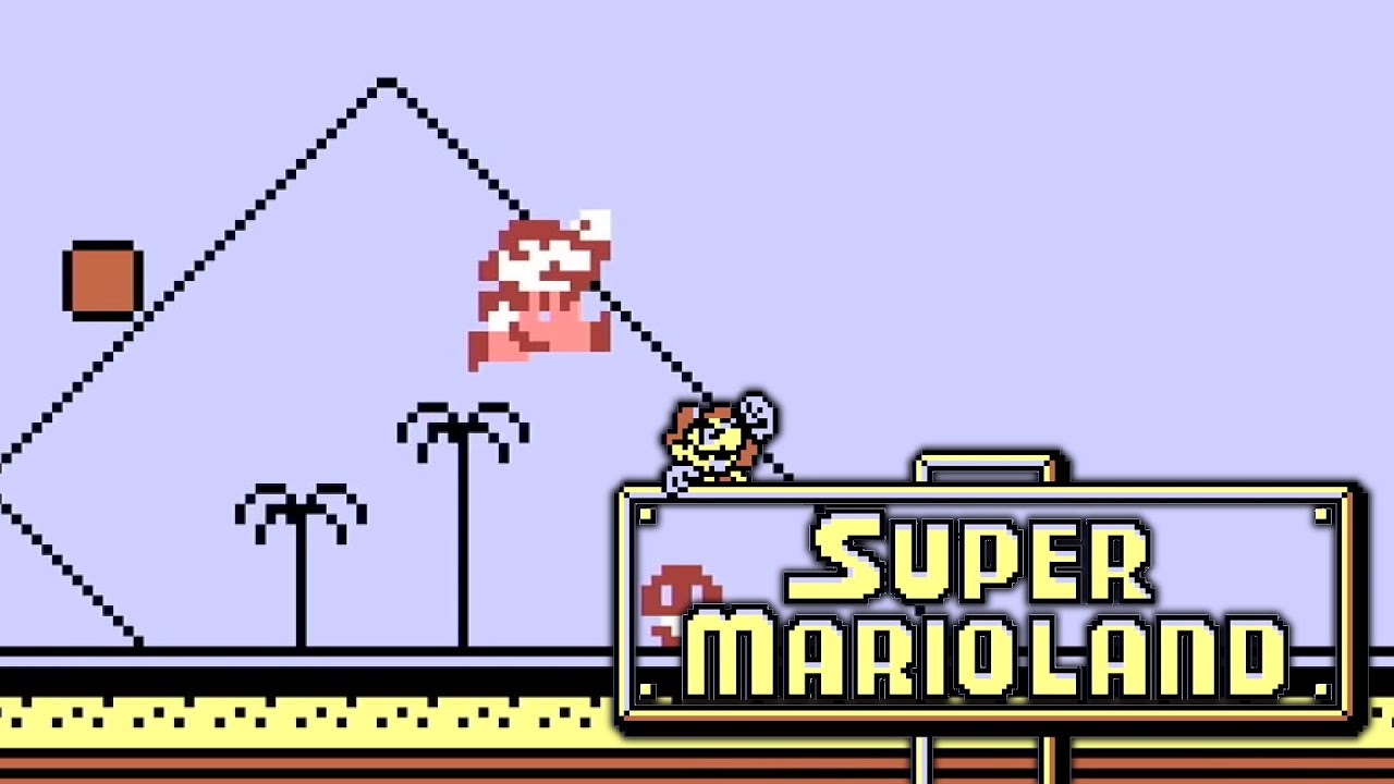スーパーマリオランド【GAMEBOY／ゲームボーイ】 - YouTube