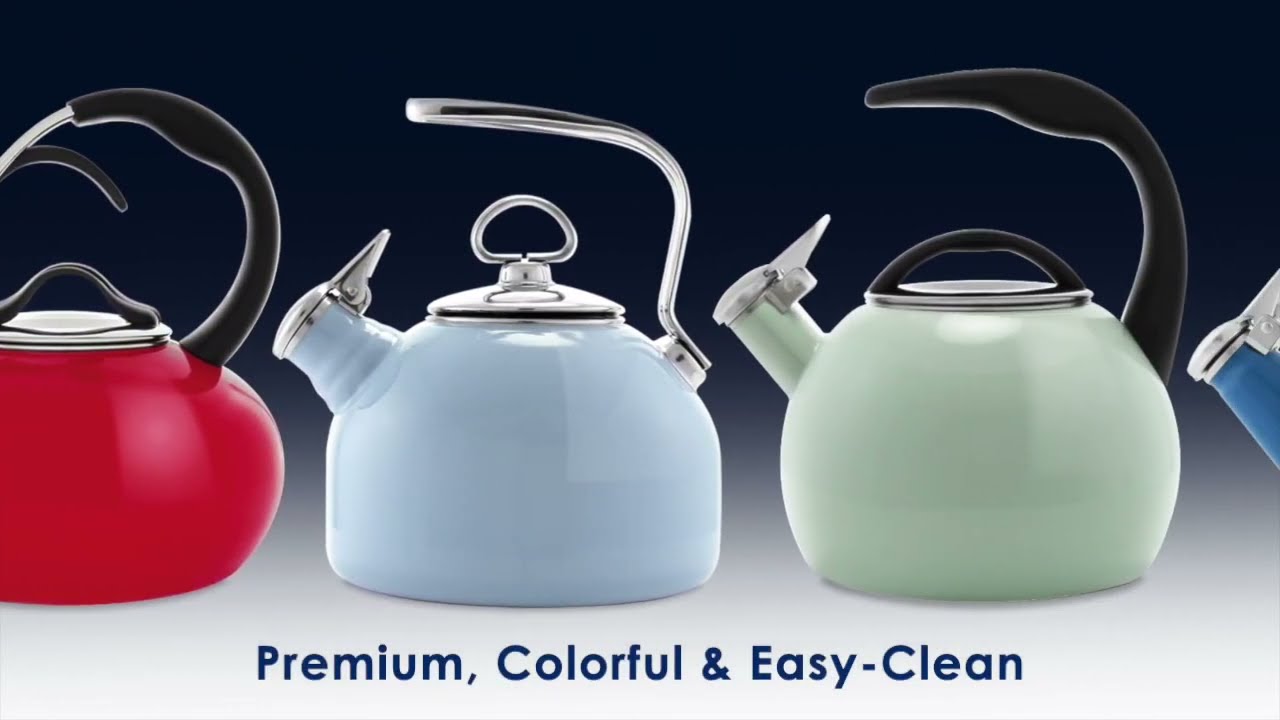 Enamel-on-Steel Classic Teakettle (1.8 Qt.) -Select Colors on Sale