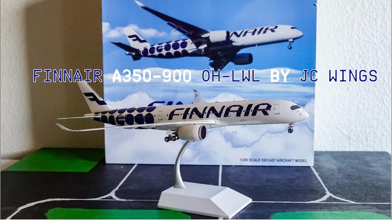 Finnair a350-900 OH-LWL (Marimekko livery) by JC wings in 1:200