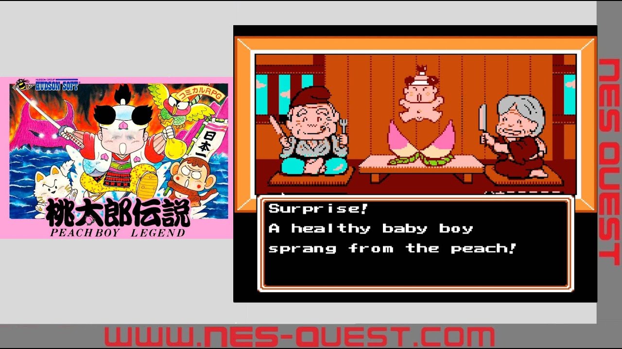 0812: Momotaro Densetsu: Peach Boy Legend - NES Quest: Playing