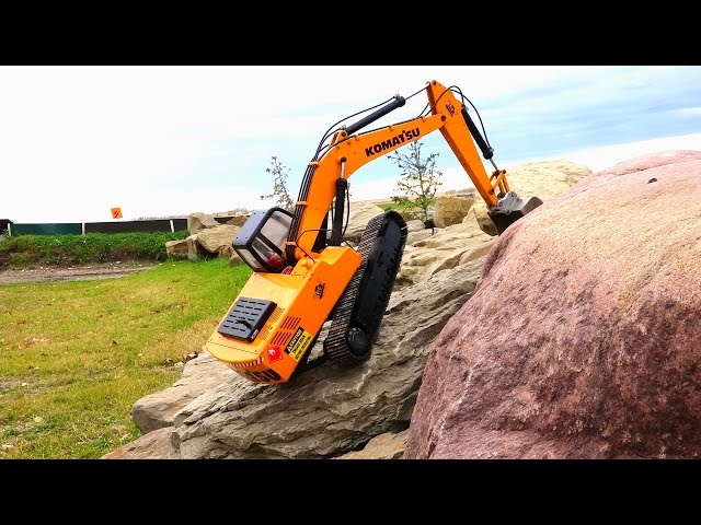 RC ADVENTURES - Rock Crawling a 1/12 Scale Earth Digger 4200XL