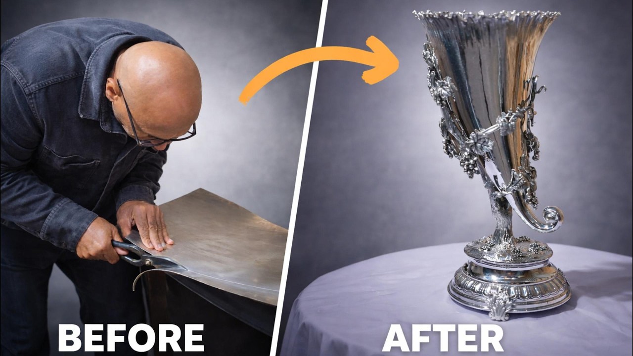How a Silver Sheet Becomes a Masterpiece | Step-by-Step