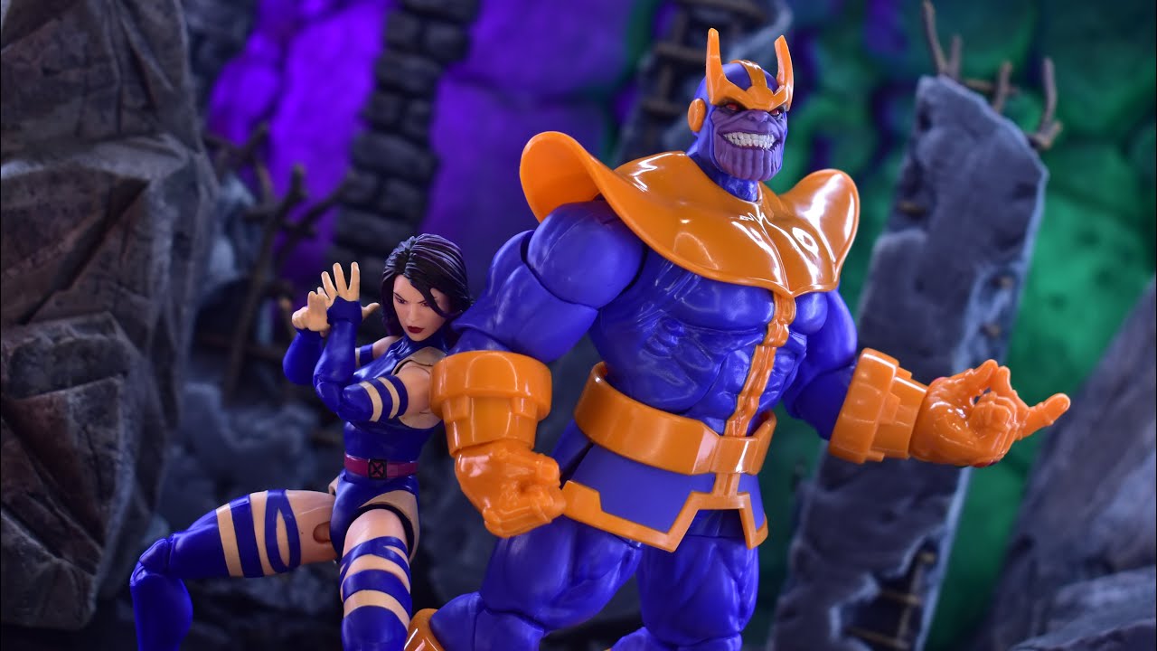 Marvel Legends Gamerverse Psylocke and Thanos Two-Pack - YouTube