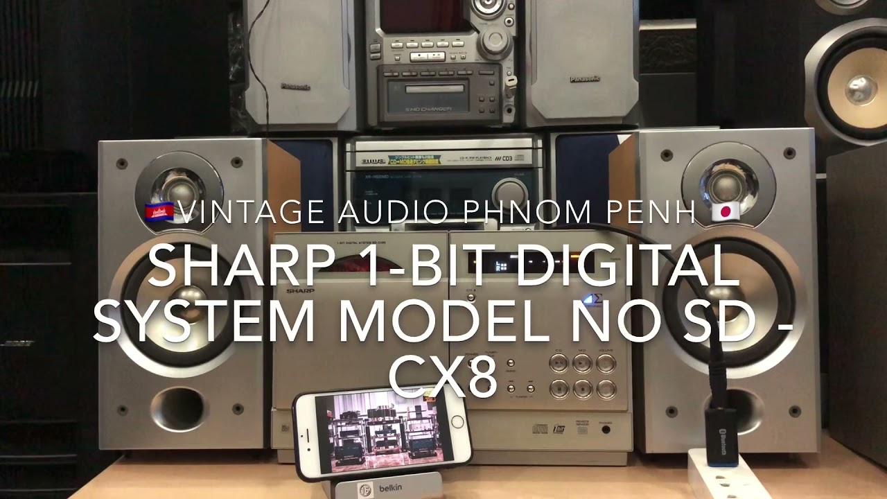 SHARP 1-Bit Digital System Model No SD - CX80 - YouTube