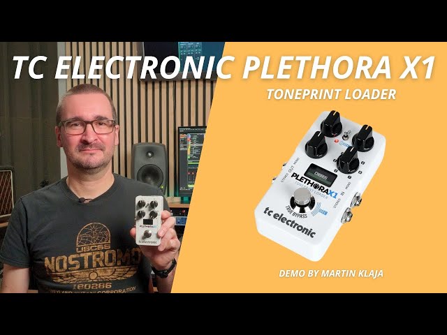 TC Electronic // PlethoraX1 // Demo by Martin Klaja - YouTube