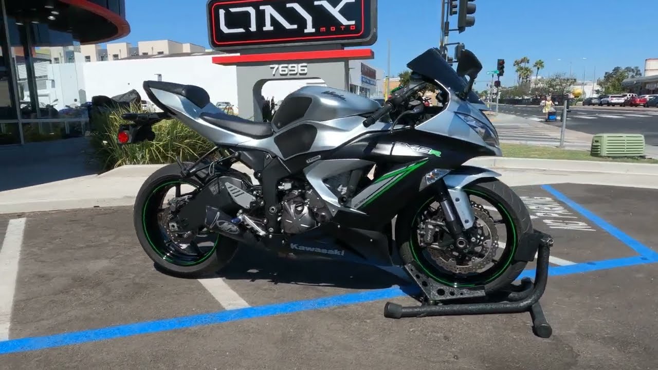 2018 Kawasaki ZX6R ABS / Walk Around / Start Up / Sound Clip - YouTube
