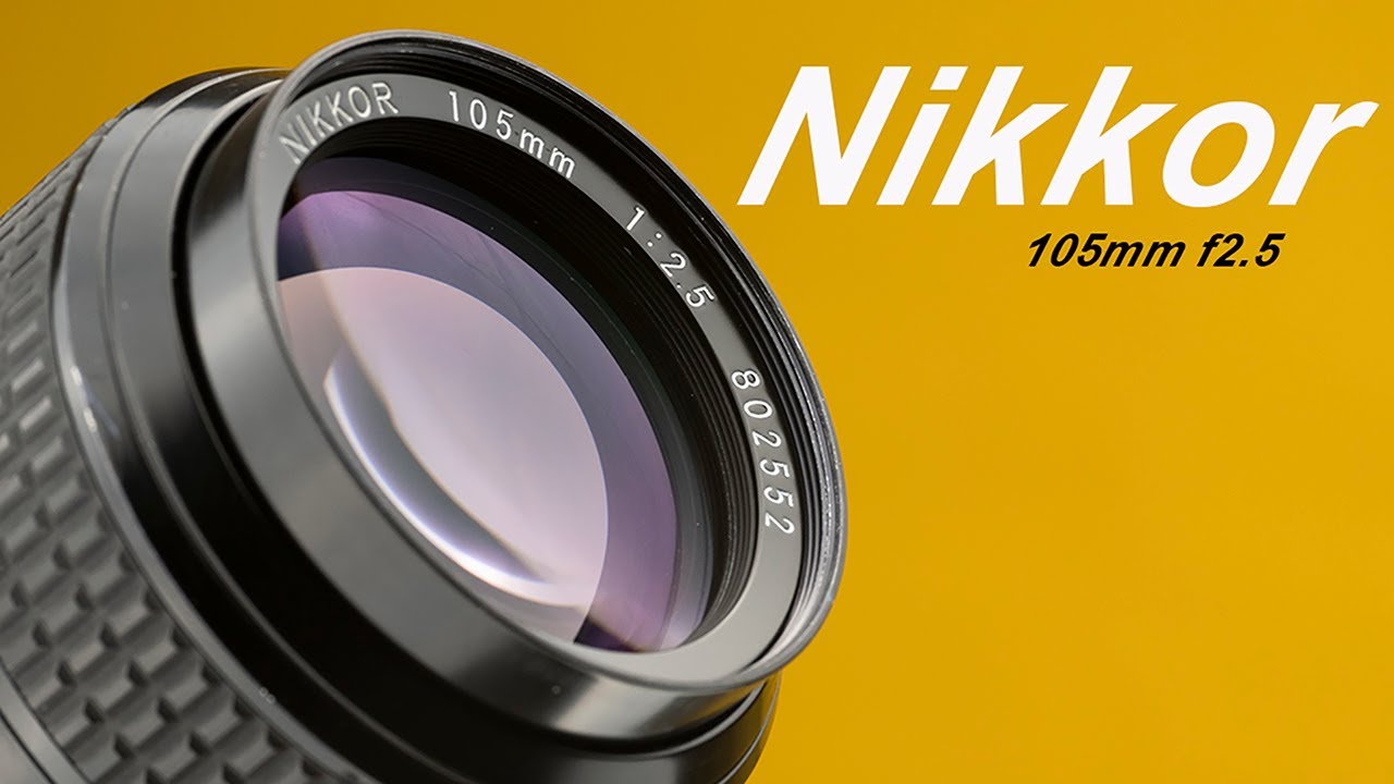 Legendary Vintage Lens - Nikkor 105mm f2.5 - YouTube
