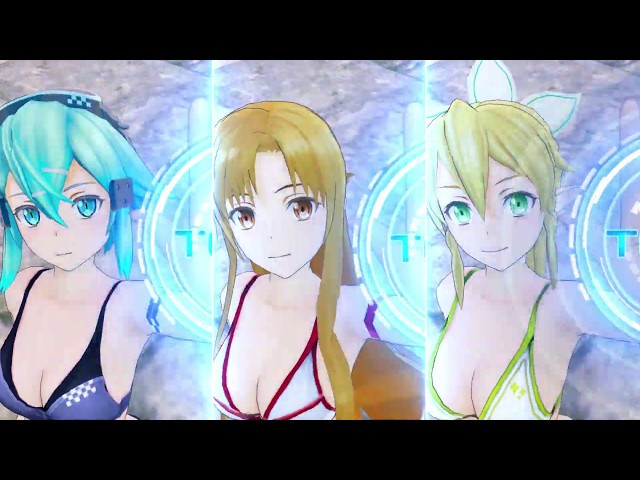 SAOAC水着衣装イベント開催『ソードアート・オンライン アーケード