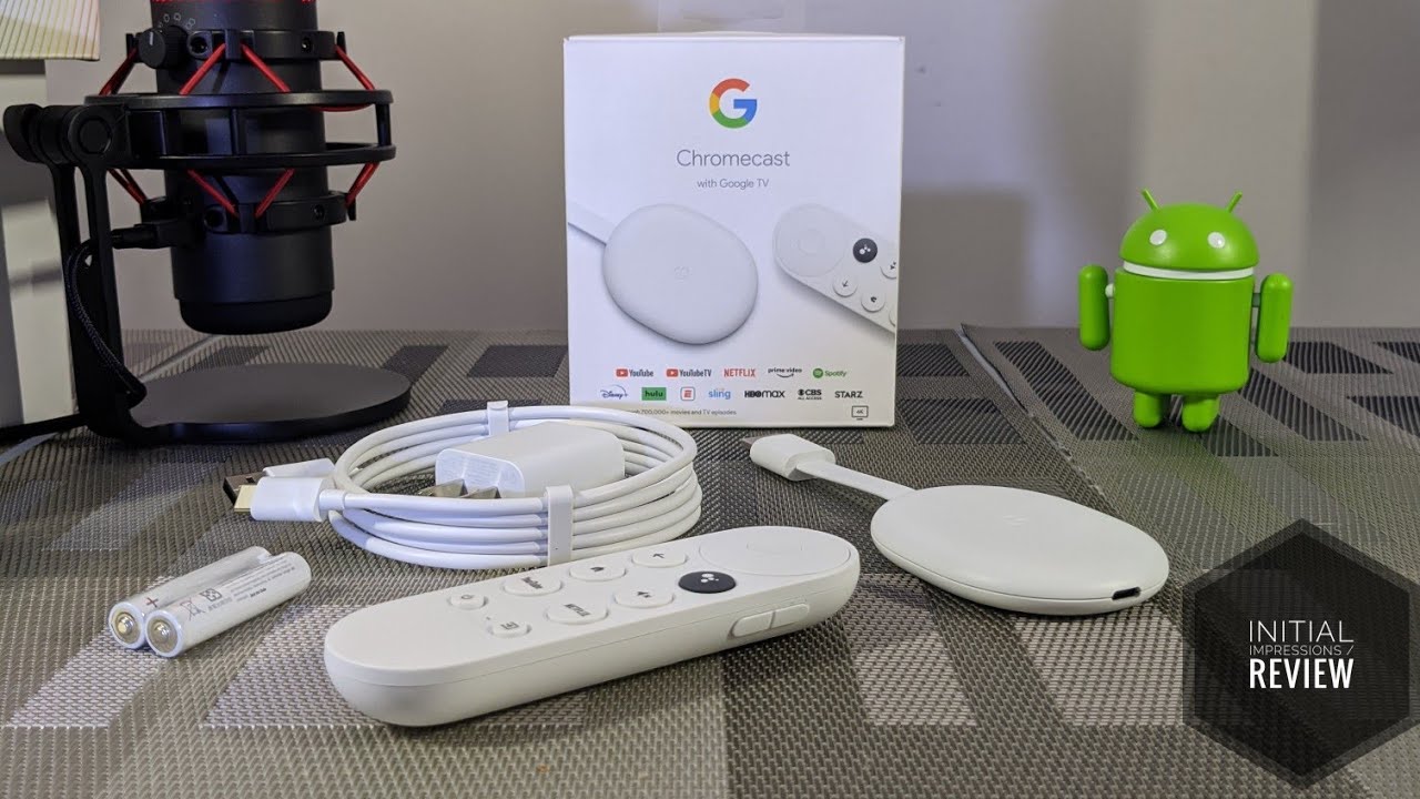Chromecast With Google TV: Unboxing, Tutorial & Initial