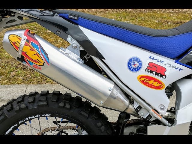 WR250R WR250X FMFパワーコア4マフラー&FMFメガボム エキパイ メガボム