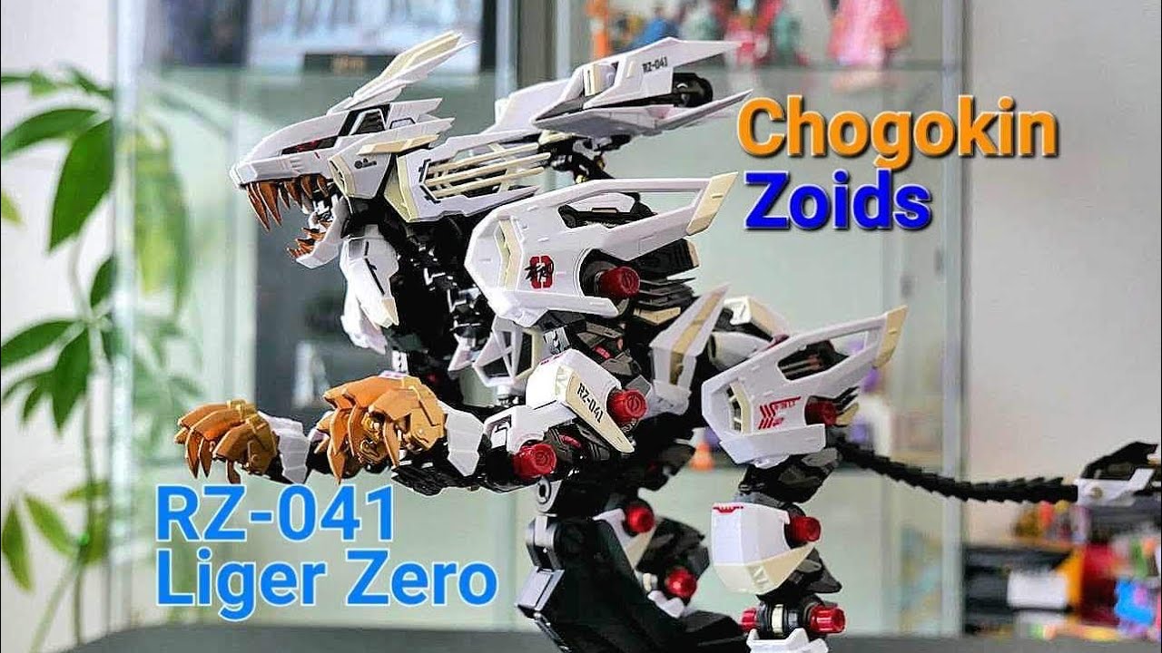 Chogokin Zoids RZ-041 Liger Zero Review - YouTube