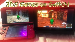 Playing 3DS Games on the Nintendo Switch + Flip Grip | Performance