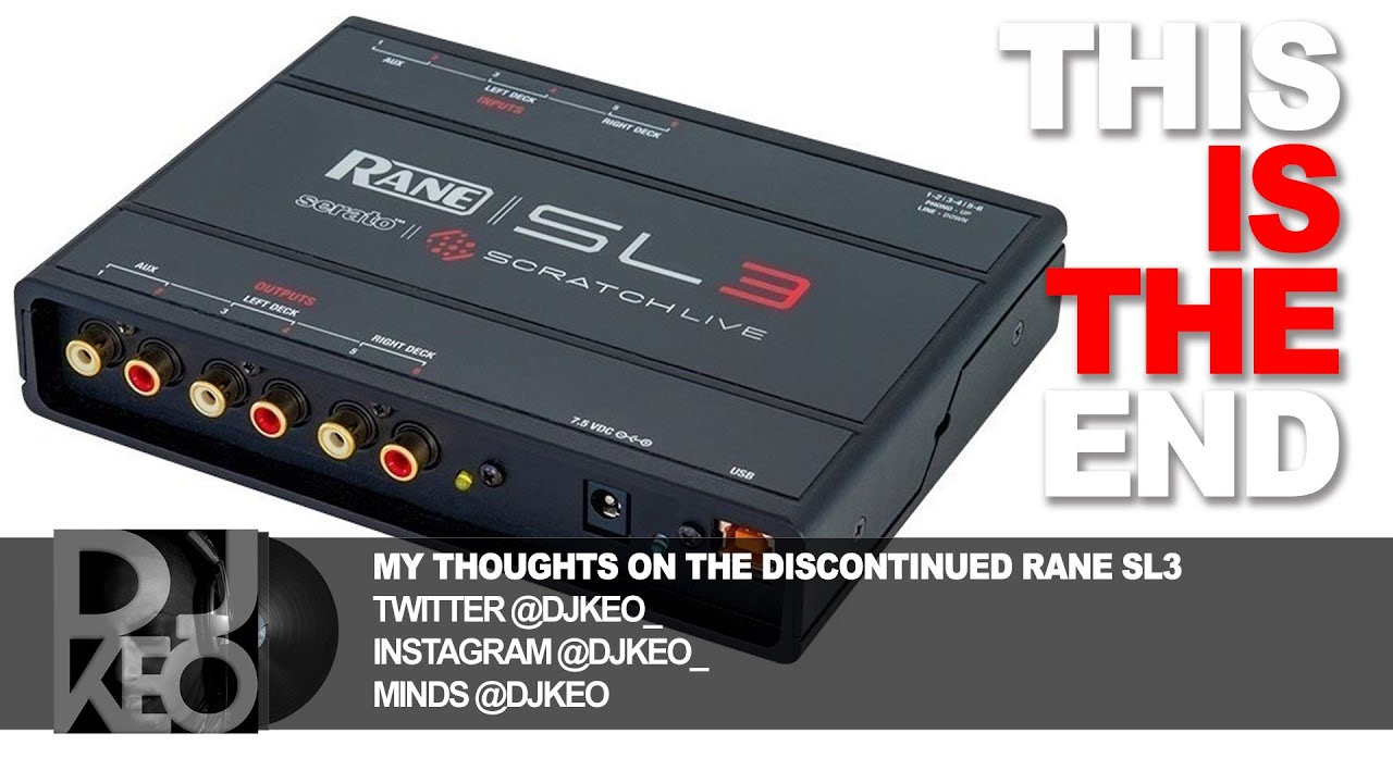 serato dj RANE SL3 値下げ対応します serato dj RANE SL3 値下げ対応