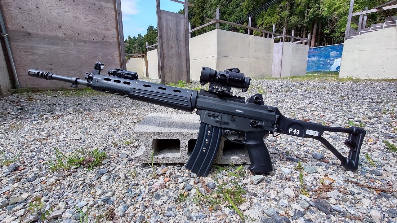 東京マルイ89式小銃ガスブロ（折曲銃床）ヘビーボルト交換 - YouTube