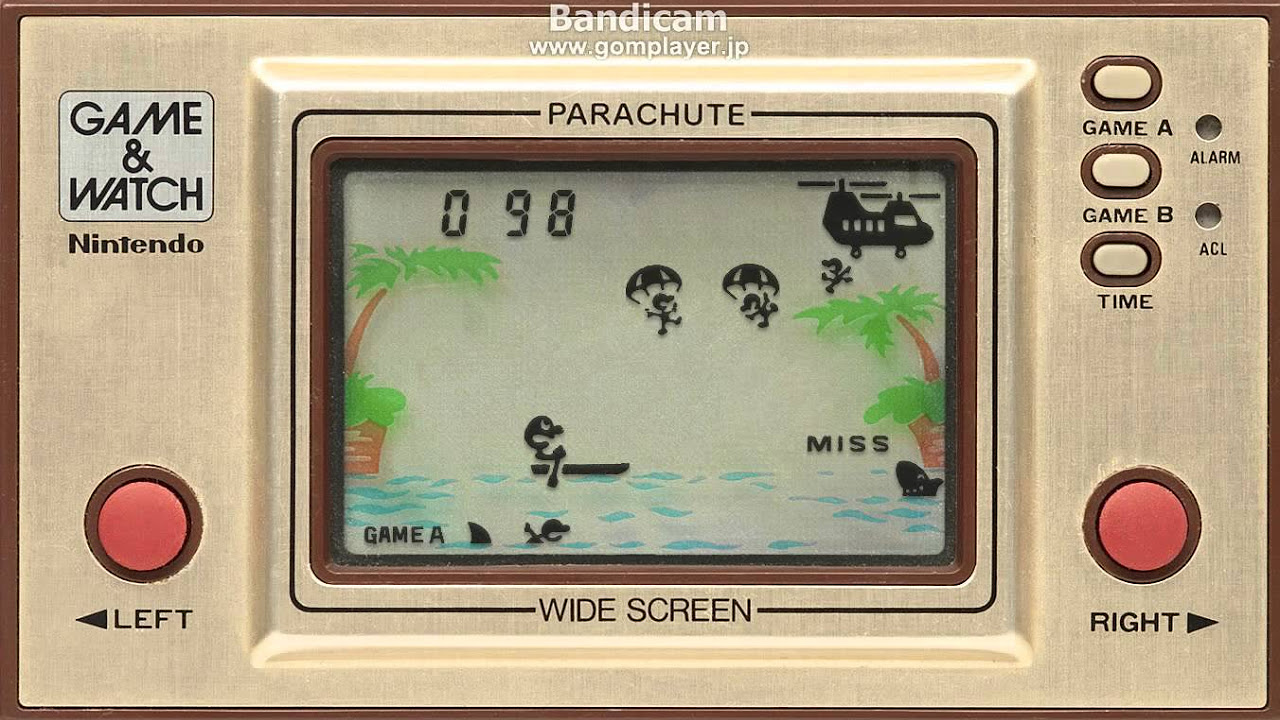 ゲームウォッチ パラシュート PARACHUTE - YouTube