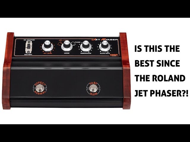 Warm Audio Jet Phaser Demo - First Look - YouTube