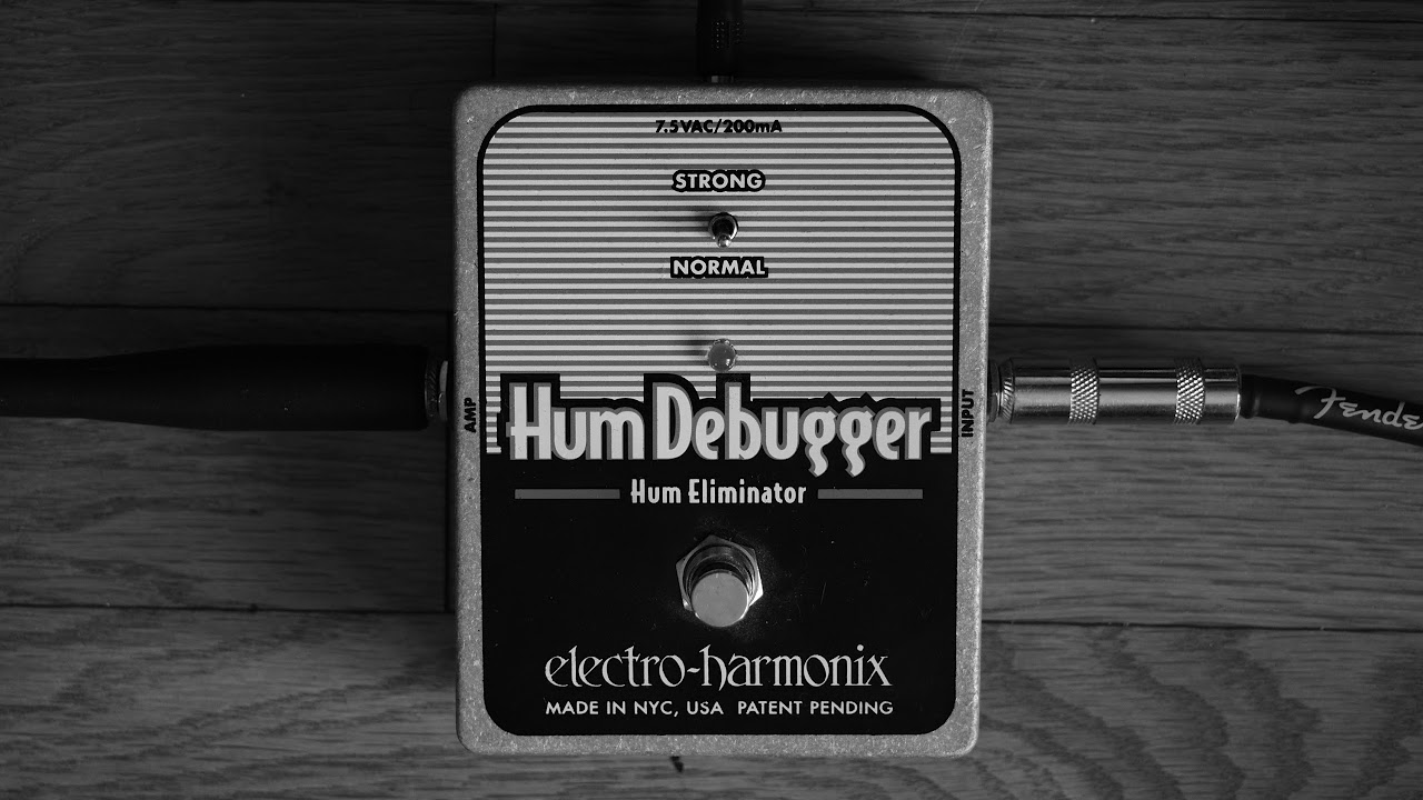 Hum Debugger - Electro-Harmonix pedal demo - YouTube