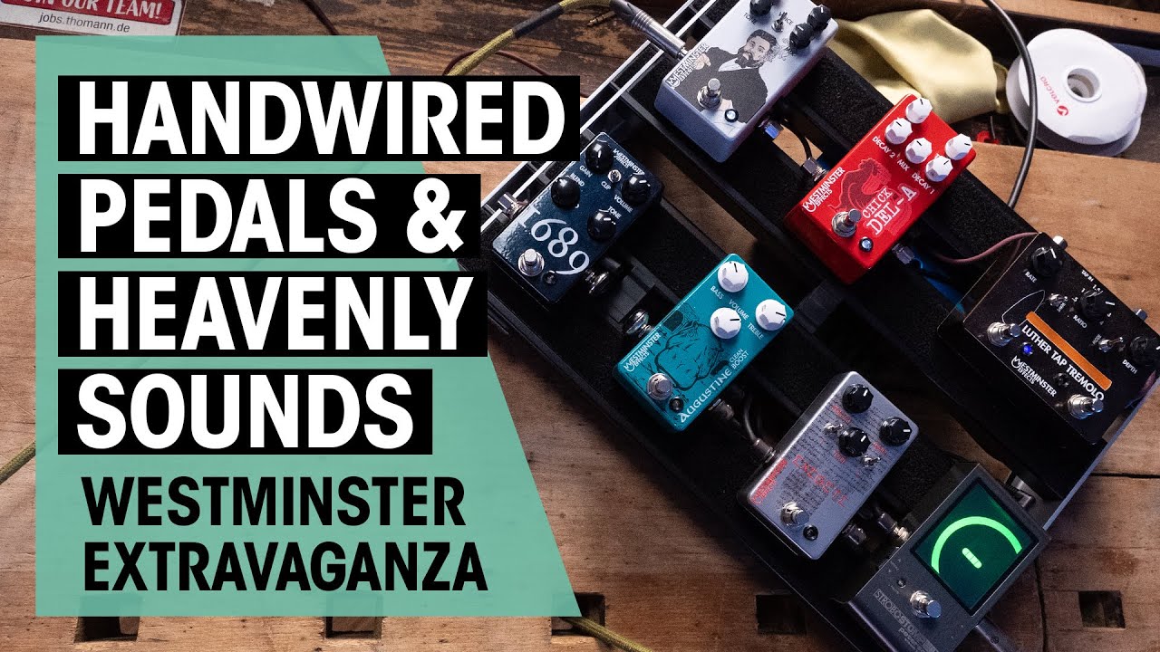 Westminster Effects Pedalboard Build! | 1689, Chick Del-A, Exegete