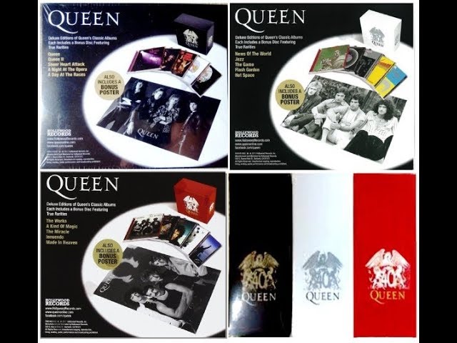 Queen 40th Anniversary Box Sets - YouTube