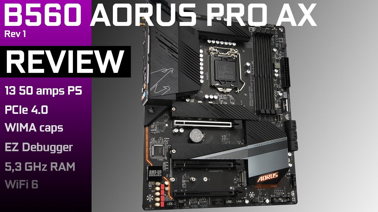 B560 AORUS PRO AX : when budget boards go premium! - YouTube