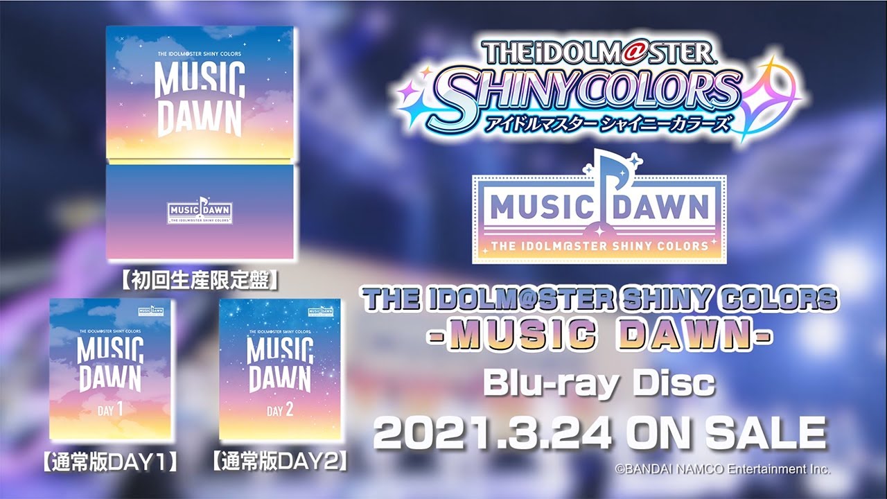 Blu-ray│ THE IDOLM@STER SHINY COLORS MUSIC DAWN | THE IDOLM@STER