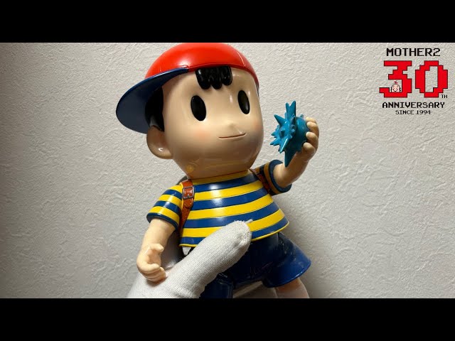 MOTHER2】ネスのソフビが届いたぞ！【30周年】 - YouTube