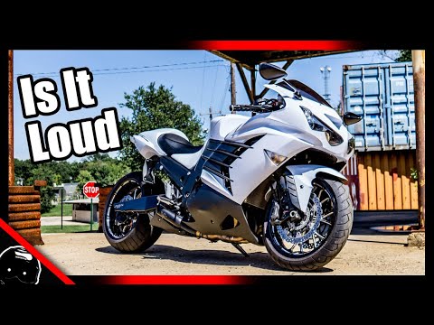 VooDoo Exhaust On Kawasaki ZX14R - YouTube