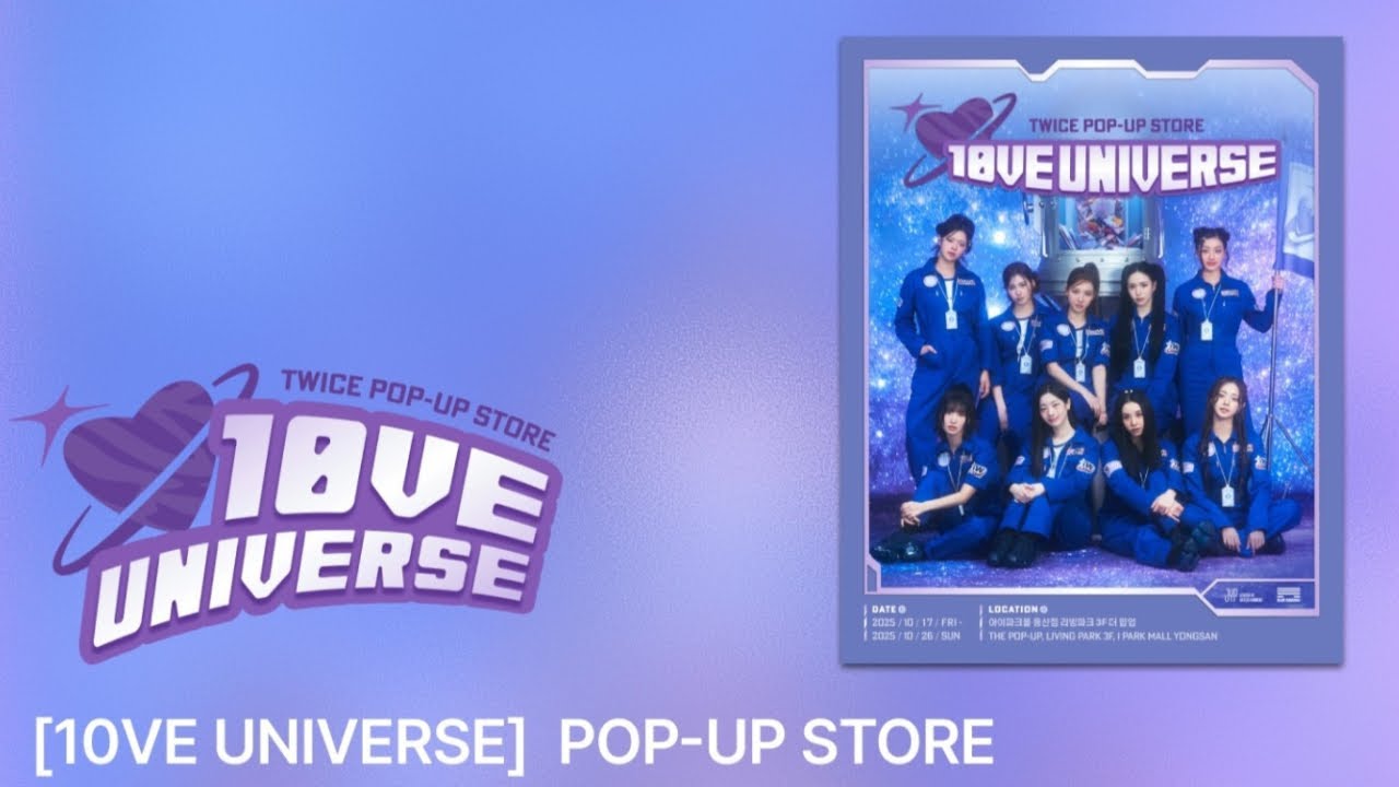 TWICE 10th Anniversary Seoul Pop Up Store 